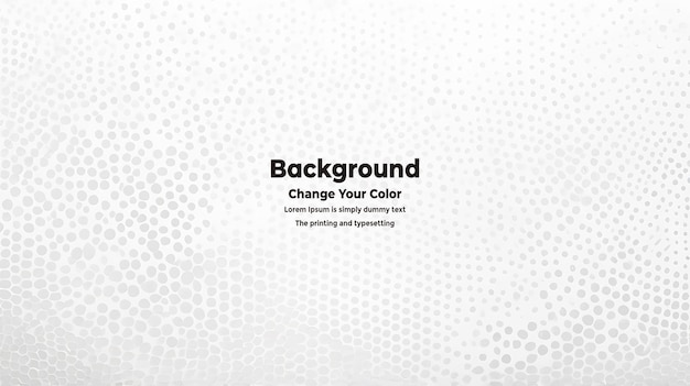 Nền halftone PSD màu xám trắng Chấm nền trắng trừu tượng kết cấu công nghệ
