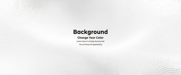 Nền halftone PSD màu xám trắng Chấm nền trắng trừu tượng kết cấu công nghệ