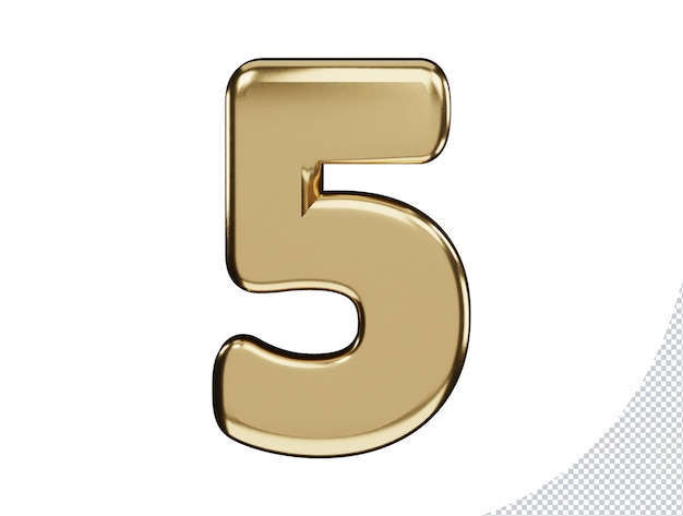 number text effect 3d rendering vector illustration