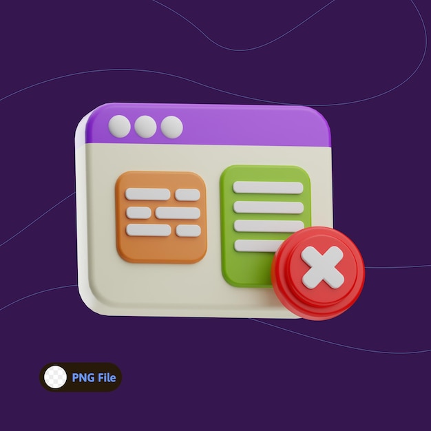 object Prohibited illustration 3d