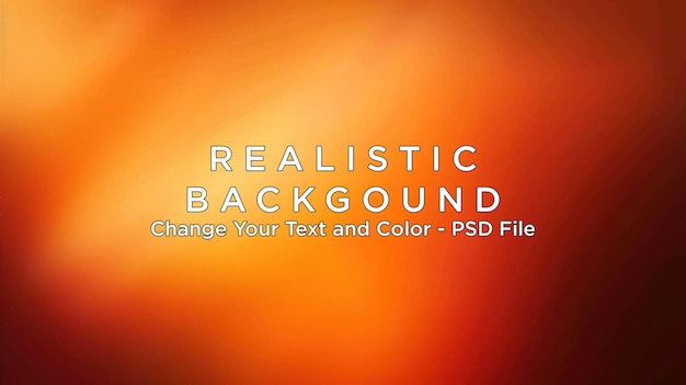 Orange and Yellow Gradient Background