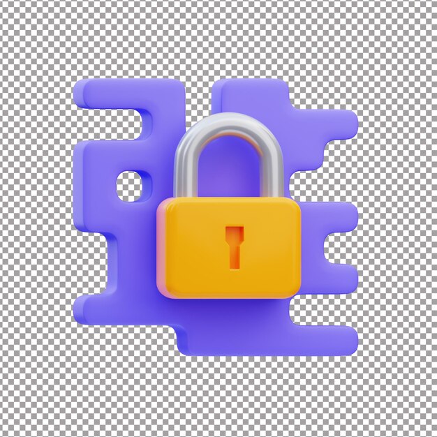 padlock cyber security