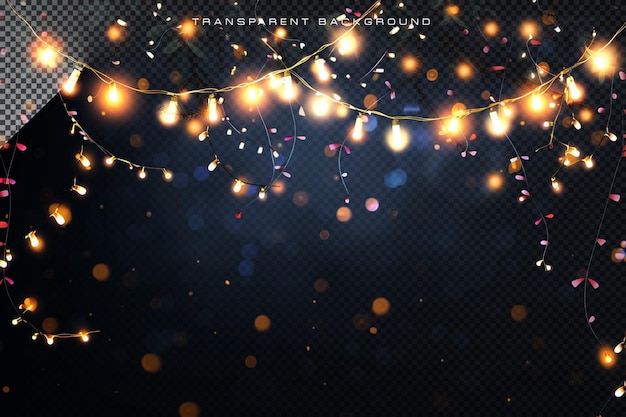 Party Glow Vibrant Garland Decor for Festive Celebrations and Birthdays
