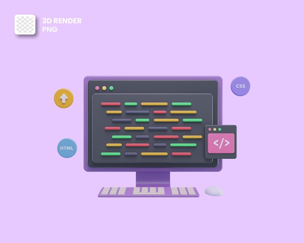 Phát triển web 3D hoặc phát triển phần mềm hoặc mã hóa và lập trình thiết kế web với cú pháp mã