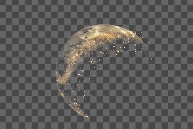 PNG Crescent moon astronomy outdoors nature