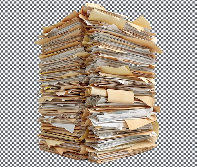 Precious Documents isolated on transparent background