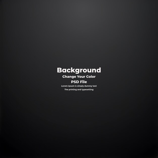 PSD Abstract black gradient background empty dark texture wallpaper