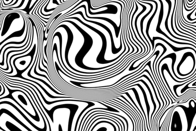 psd black and white marbled liquid line effect wavy wave curves shapes brush black background