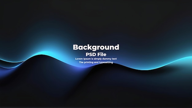 PSD Hình nền gradient đen trừu tượng phòng studio kết cấu tối trống