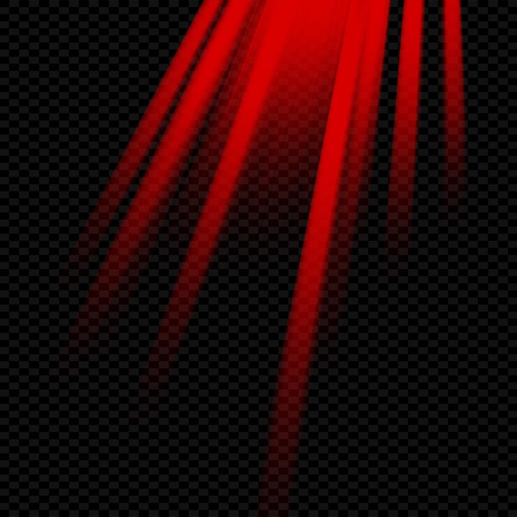 PSD psd light effect on transparent background