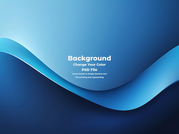PSD Nền gradient xanh trừu tượng, texture xanh trống