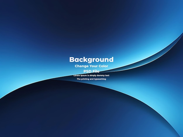 PSD Nền gradient xanh trừu tượng, texture xanh trống