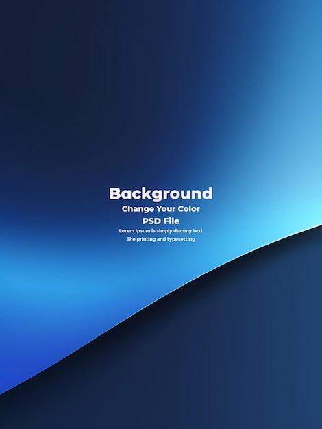 PSD Nền gradient xanh trừu tượng, texture xanh trống