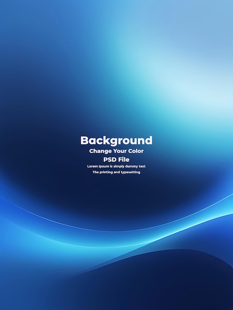 PSD Nền gradient xanh trừu tượng, texture xanh trống