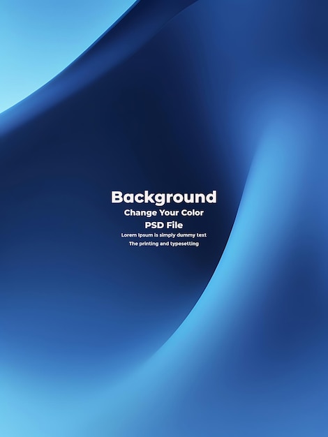 PSD Nền gradient xanh trừu tượng, texture xanh trống