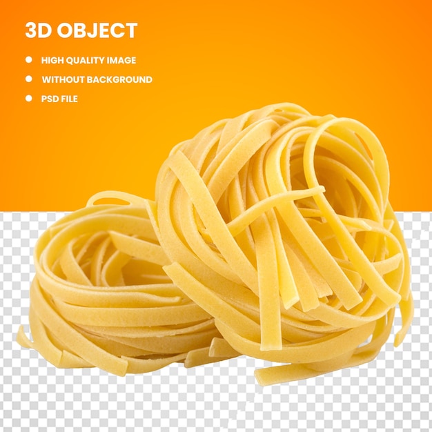 psd precooked pasta coiled