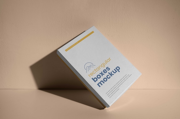 Rectangular box mock-up design