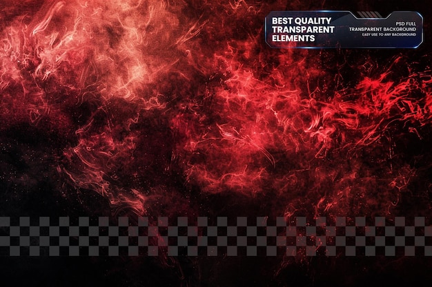 red and black gradient background with grunge texture dark on transparent background