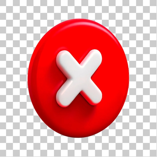 Red Cross Circle Icon