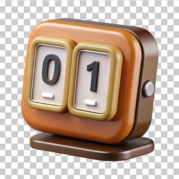 Retro style clock flipchart or mechanical numbers from 1 to 0 Counting flip counter number vector isolated set Stock vector illustration isolated on white background10 eps