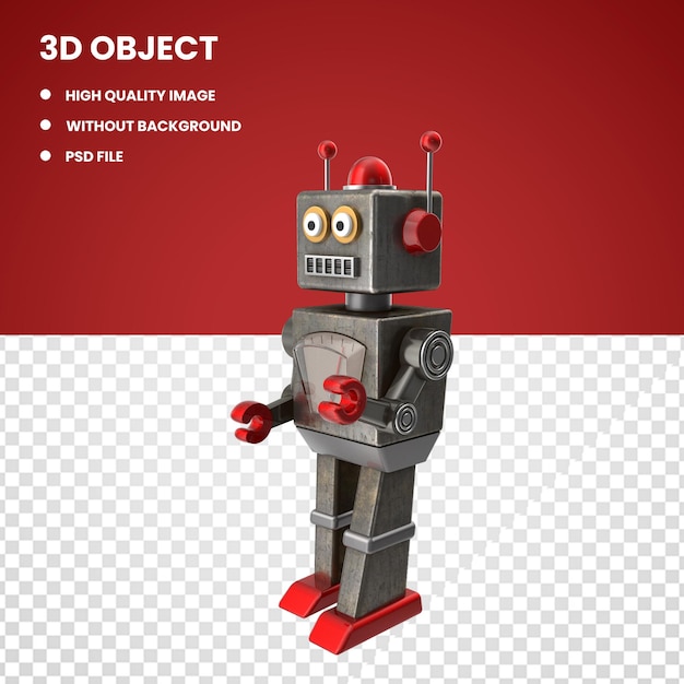 Retro Toy Robot