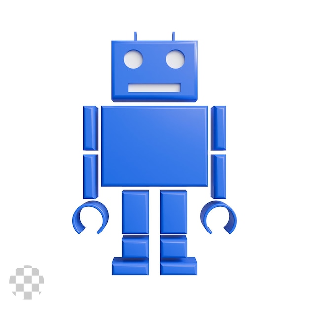 Robot 3D Icon