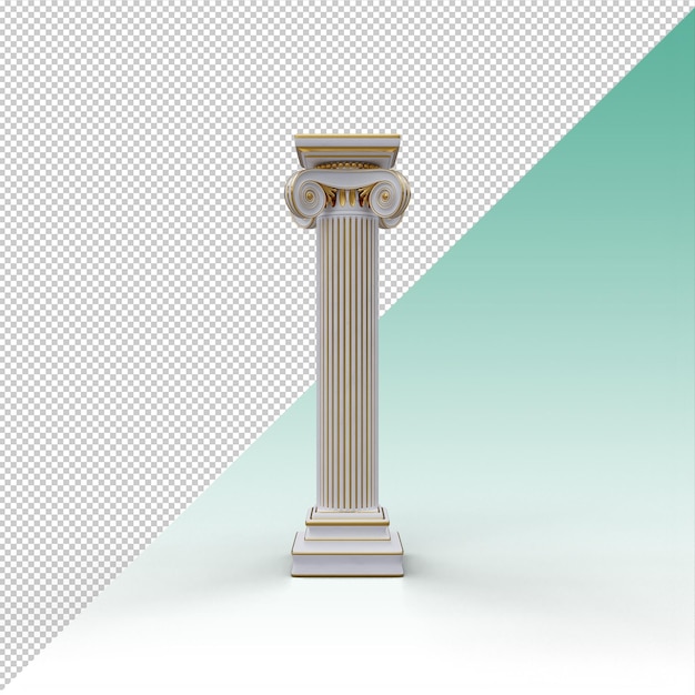 roman column isolated