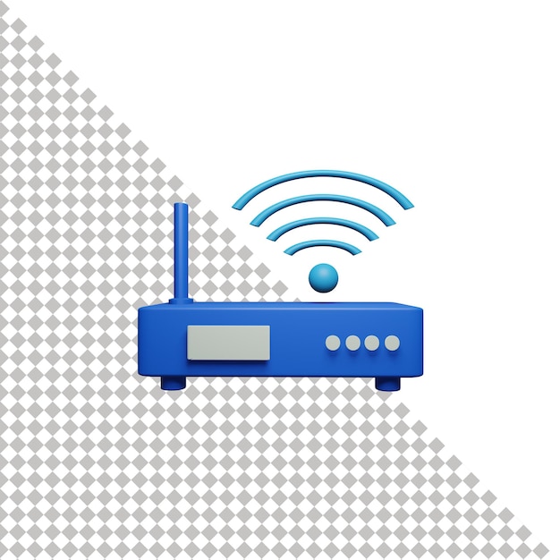 Router 3D Icon