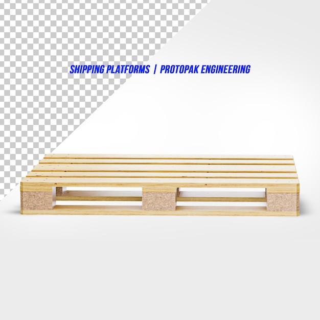 shipping platforms protopak engineering front view