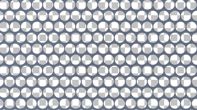 Silver circle hole metal background