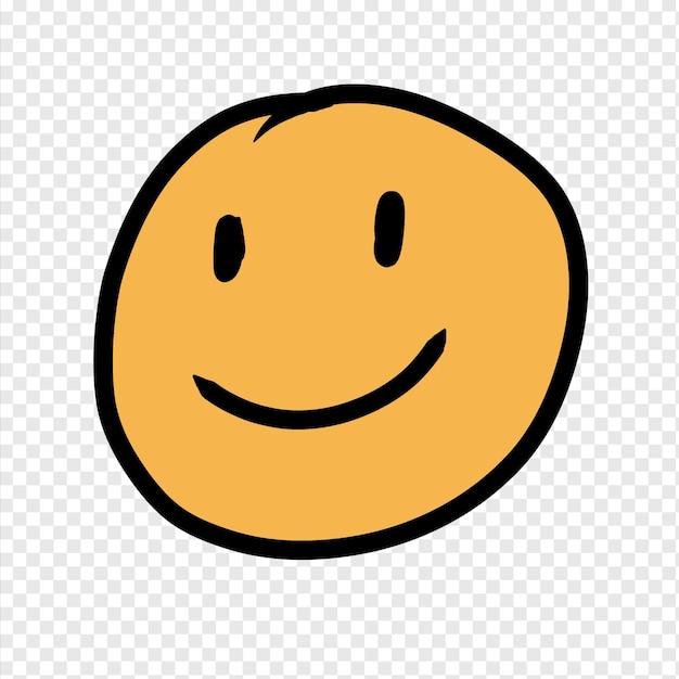 smiley face with smile icon happy icon element transparent