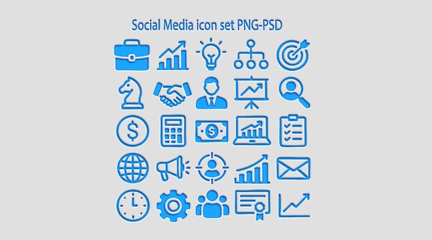 Social Media Icon Set