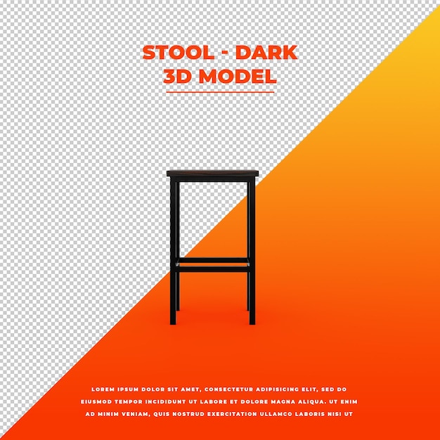 stool dark