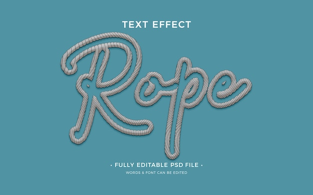 string text effect