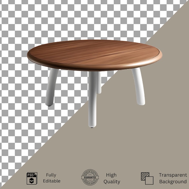 Table isolated on transparent background Table isolated on transparent