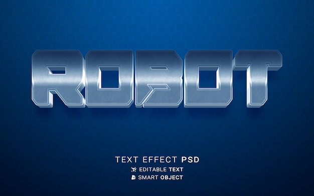 Text effect robot