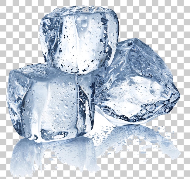 Three Ice Cubes