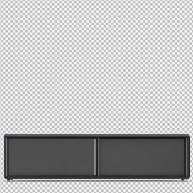 Tủ isometric kết xuất 3D