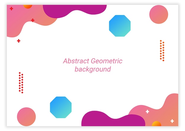 white geometric Abstract background