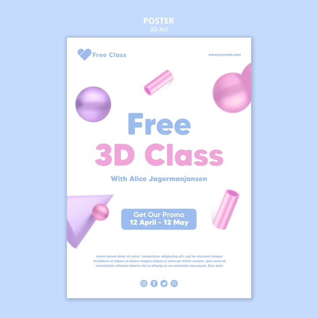 3d art class