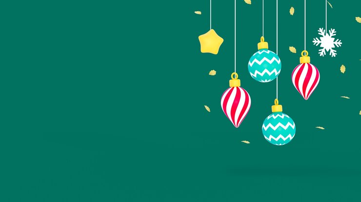 PSD Gratis 3d background for christmas season celebration