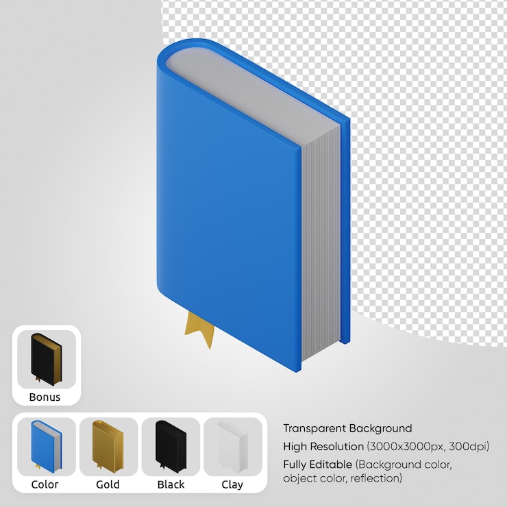 Gratis PSD 3d boek