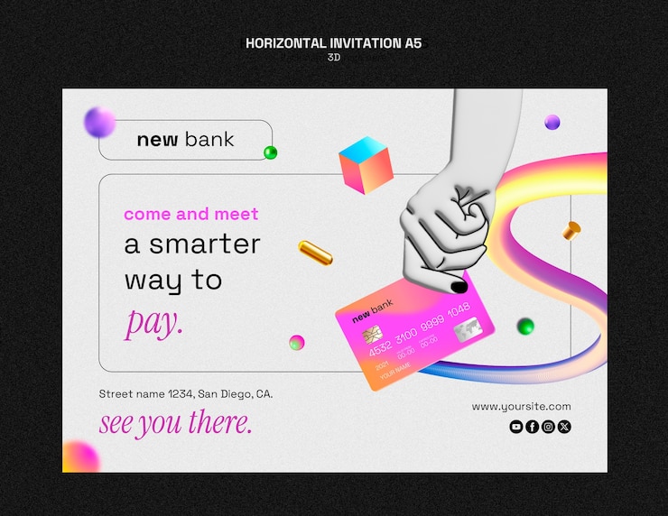 PSD Gratis 3d design presentation template