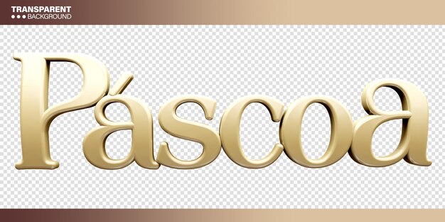 3d easter giveaway logo promotie easter geïsoleerd pascoa brazilië