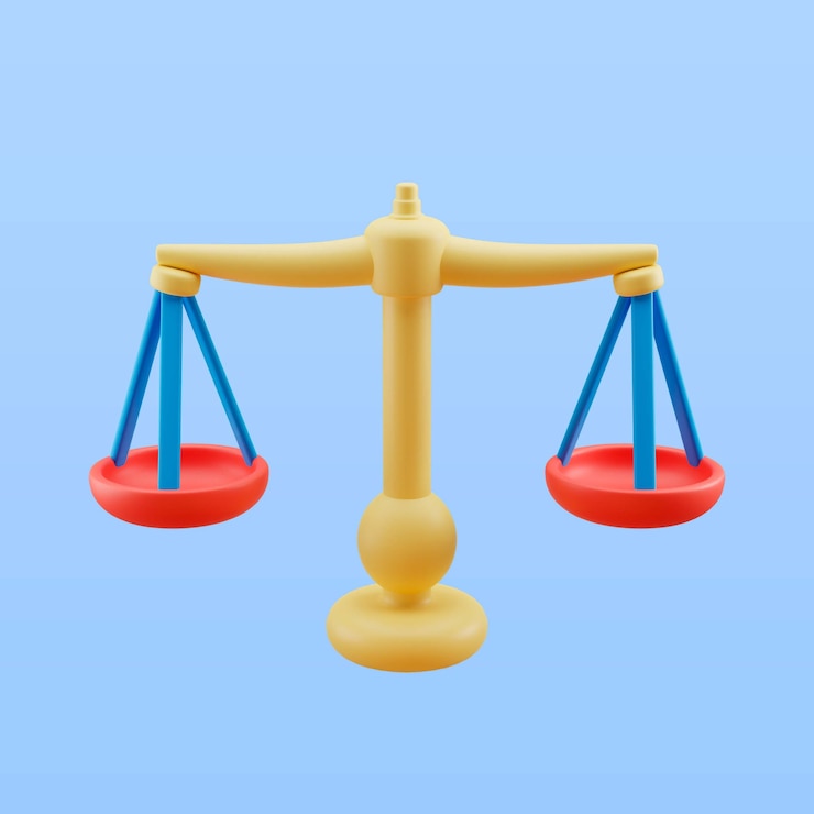 PSD Gratis 3d illustration of the libra zodiac sign