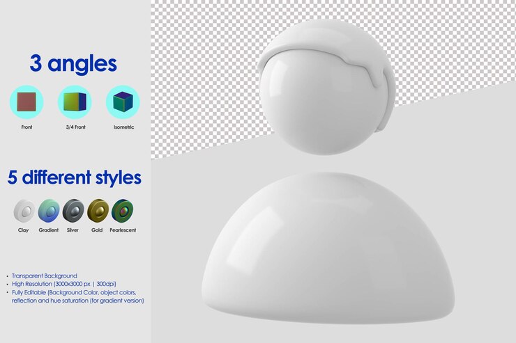 3D jongen pictogram
