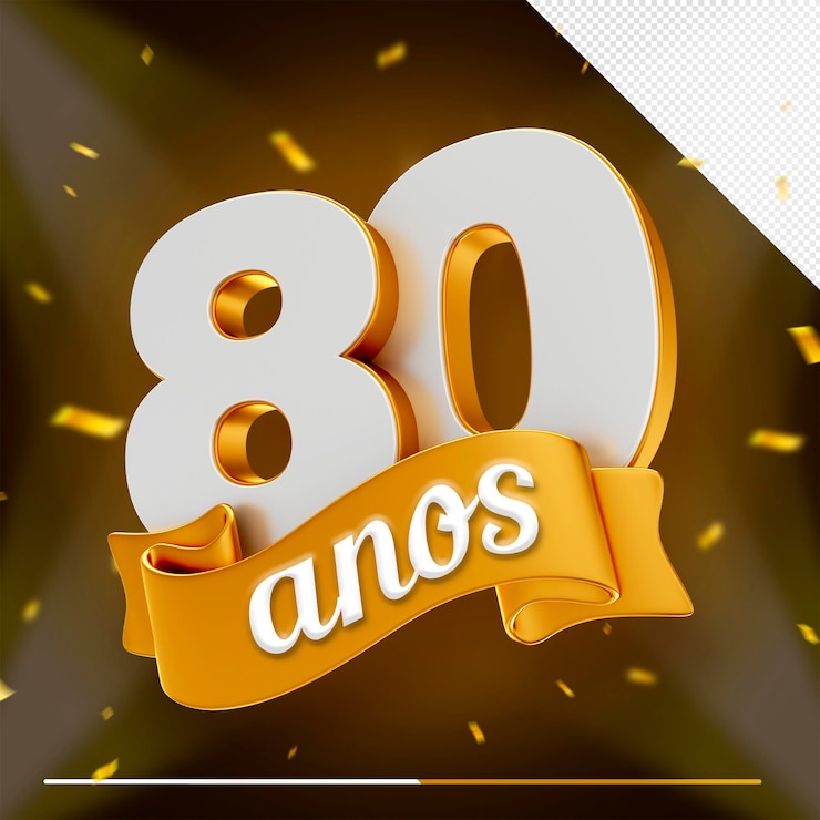Gratis PSD 3d-jubileumfeestlogo voor composities van reclamestukken