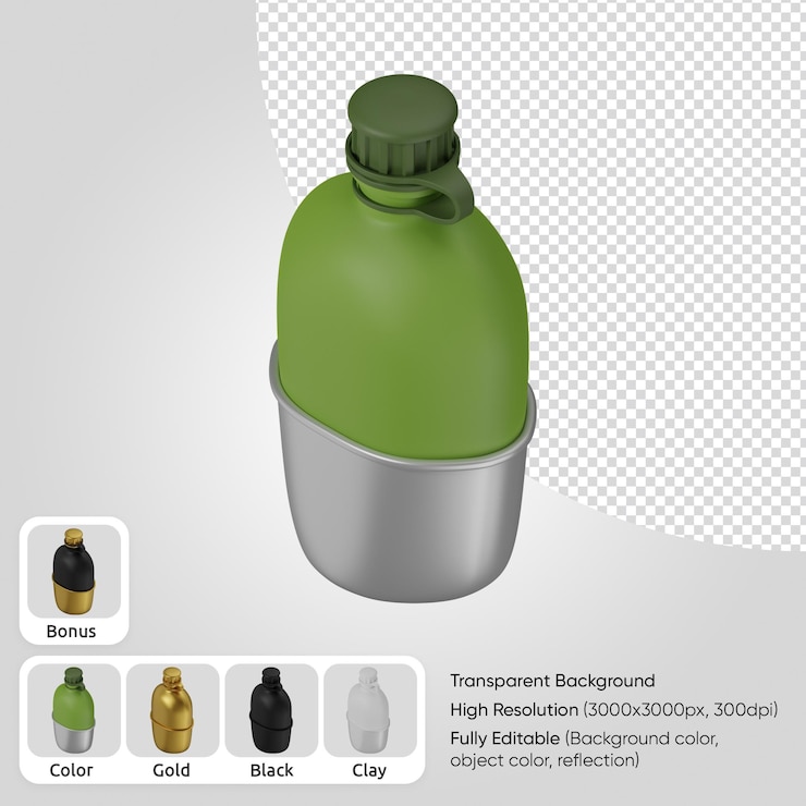 Gratis PSD 3d kantine