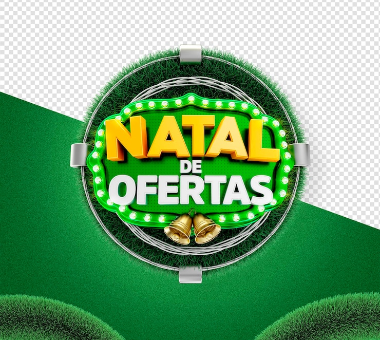 PSD gratuito 3d merry christmas etichetta per la composizione di marketing sociale