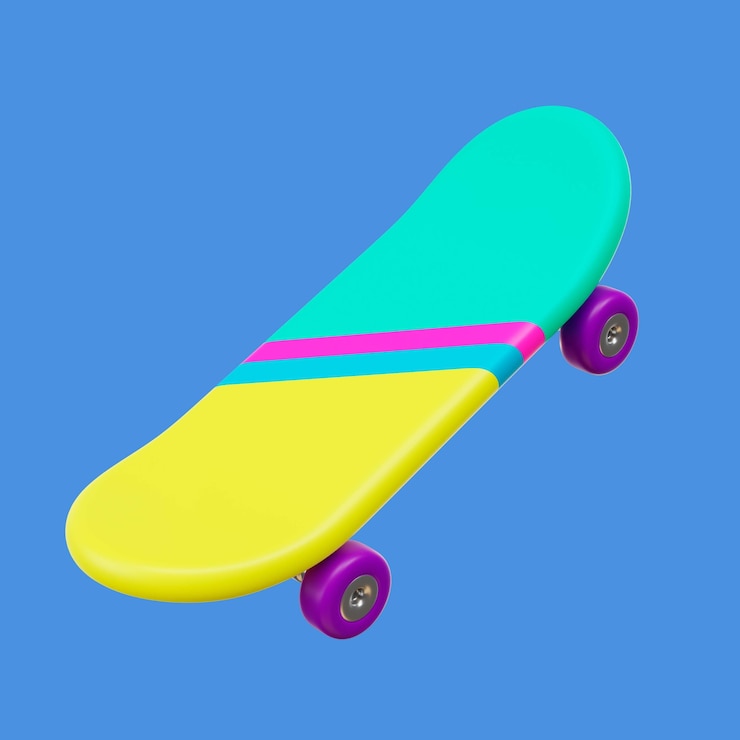PSD Gratis 3d rendering of 90s icon